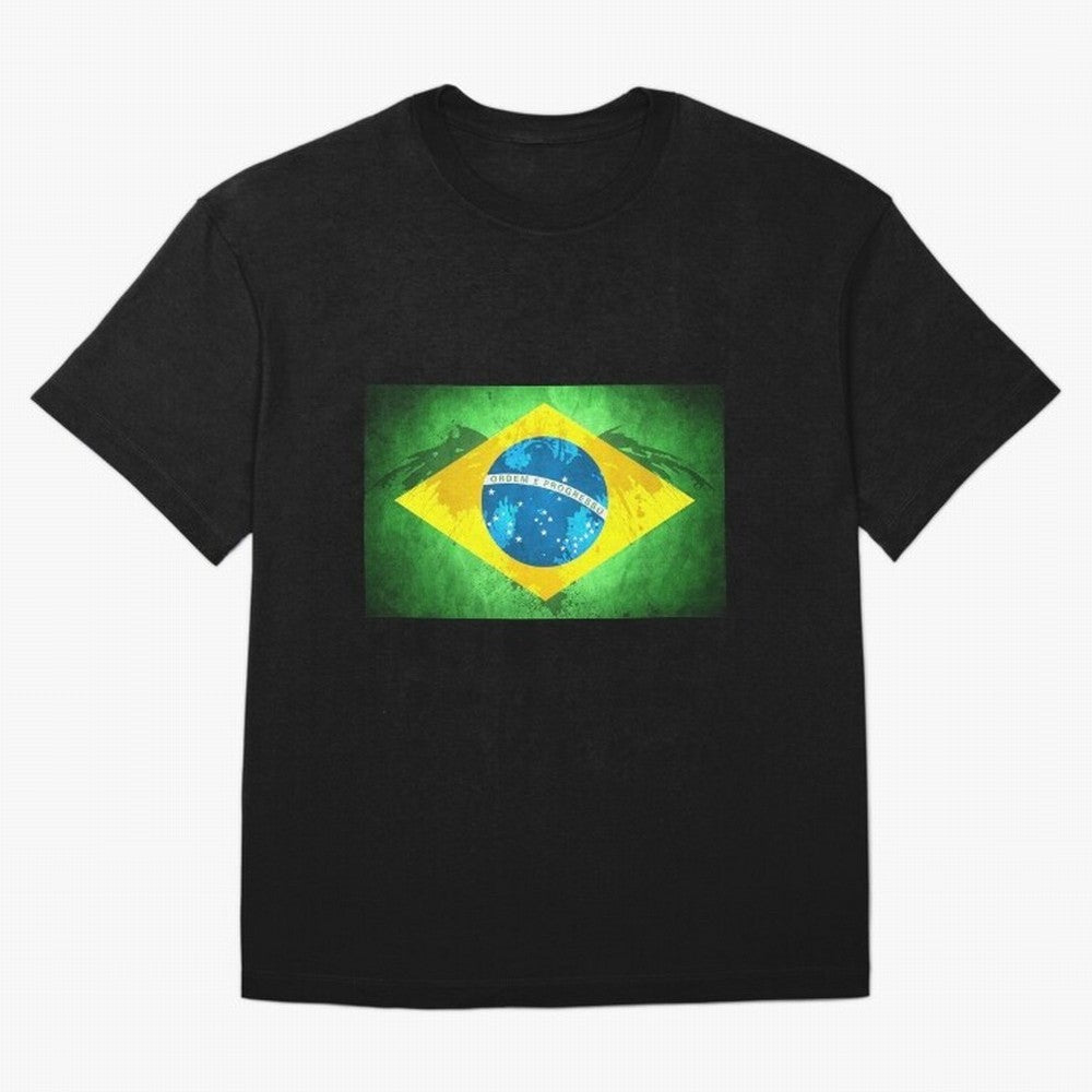 Brazil Oversized T-Shirt Celebrate the Next Chapter of Match Day Hype around FIFA World Cup 2026 Group Stage, Neymar, Argentina and Brazil, Stadium Memories, Football Loyalty, International Chants and Championship Tradition; Made for Collectors Who
