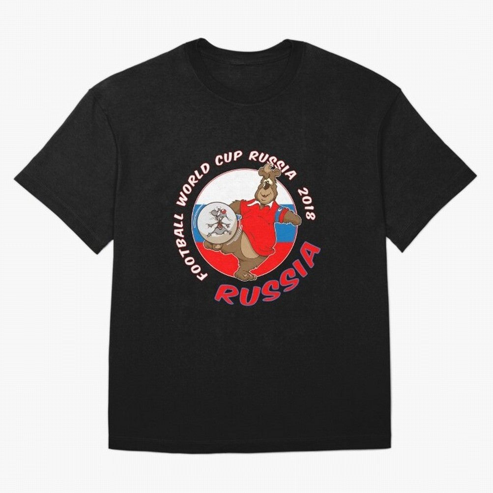 Russia football World Cup Russia 2018 T shirt and merchandise Oversized T-Shirt Show Up for the Glory of Match Day Hype around FIFA World Cup 2026 USA Canada Mexico, Messi and Cristiano Ronaldo, Argentina and Brazil, Vintage Soccer Flavor, Modern