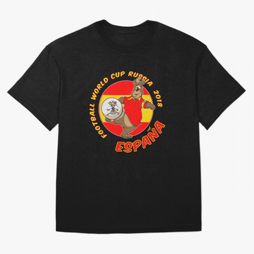 Spain football World Cup Russia 2018 T shirt and merchandise Classic T-Shirt Show Support during Global Football Passion for FIFA World Cup 2026 USA Canada Mexico, Driven by Mbappe, Portugal, Supporter Pride, Iconic Celebrations, Legendary Names