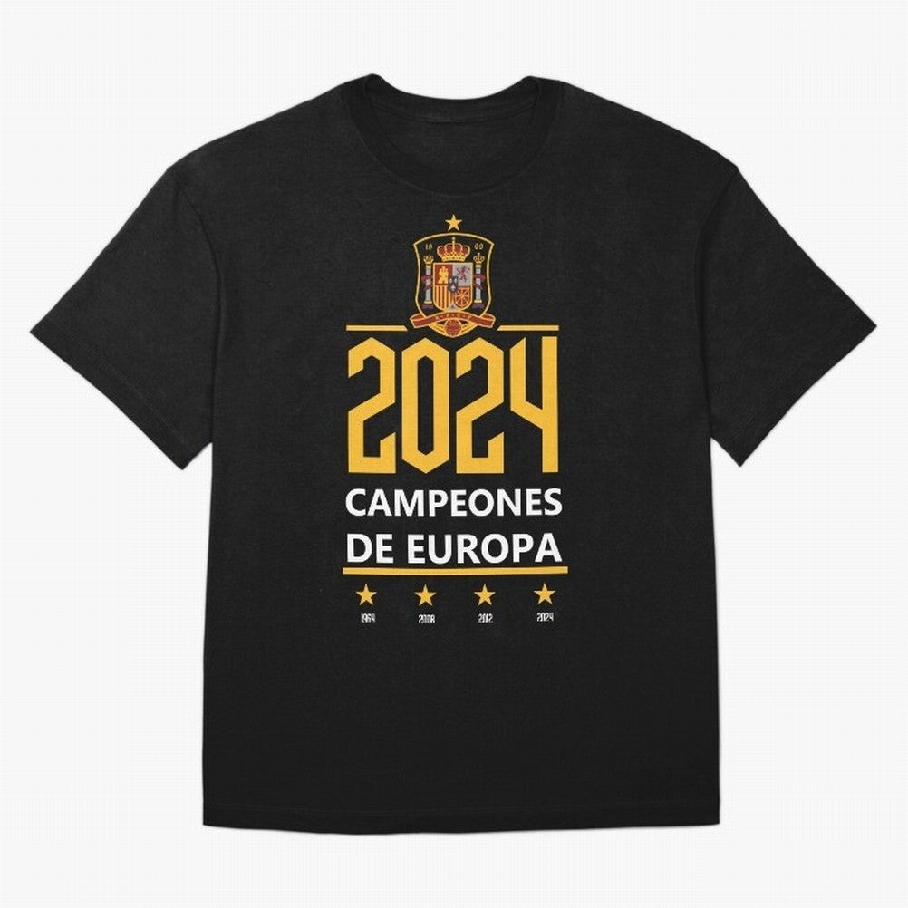 Campeonato Europa 2024 Oversized T-Shirt Bring Legendary Rivalry Energy to Global Football Passion for FIFA World Cup 2026 USA Canada Mexico, Centered on Messi, Neymar and Mbappe, France, Vintage Soccer Flavor, Modern Football Stars, National Flags