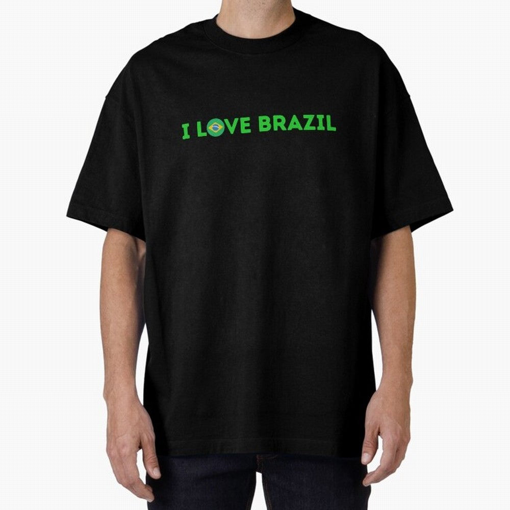 Art I love Brazil Classic T-Shirt Fuel Your Fan Pride for the FIFA World Cup 2026 USA Canada Mexico Journey through Messi, Neymar and Mbappe Highlights, England and Germany Pride, Classic Soccer Heritage, Championship Pressure, Fan Loyalty and