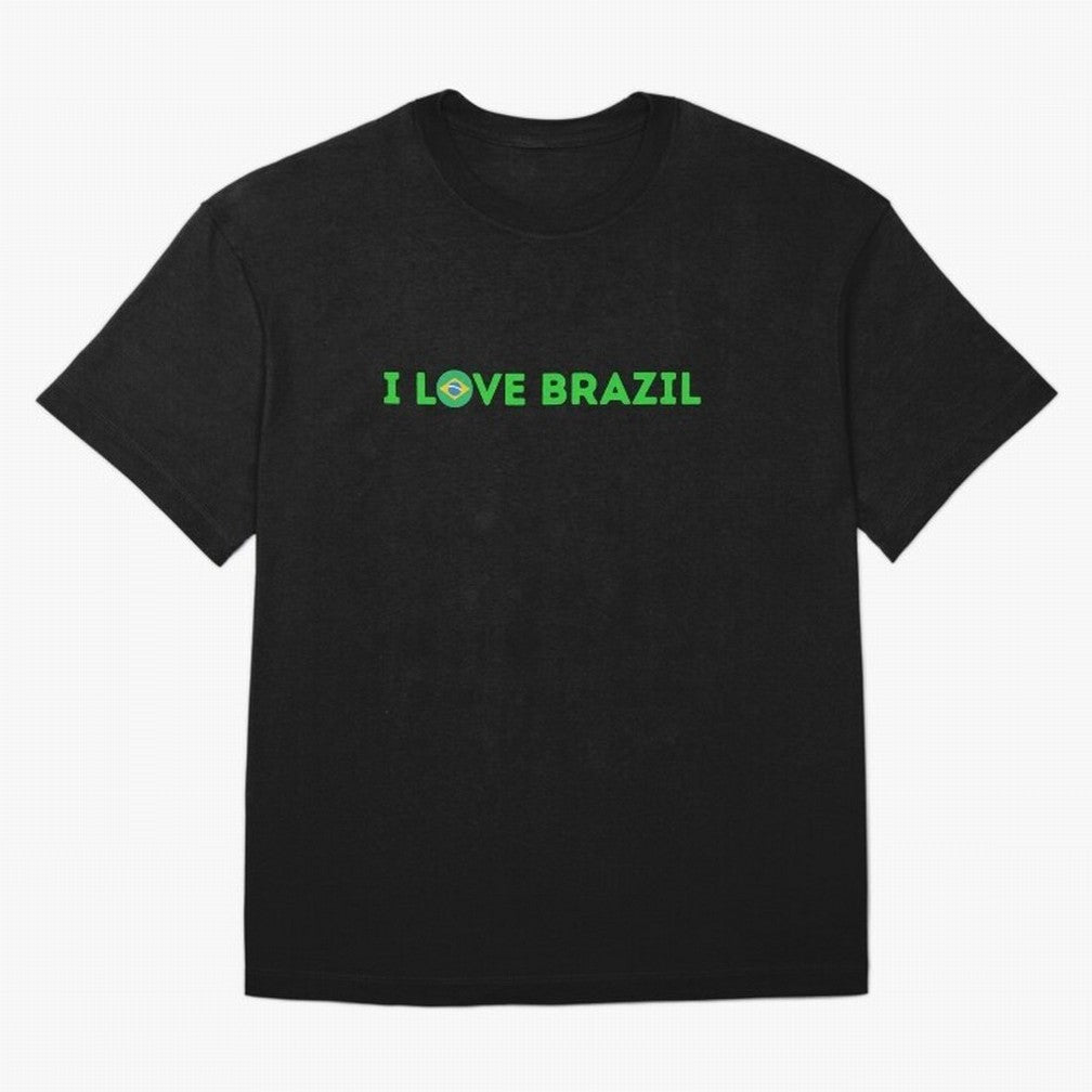 Art I love Brazil Classic T-Shirt Fuel Your Fan Pride for the FIFA World Cup 2026 USA Canada Mexico Journey through Messi, Neymar and Mbappe Highlights, England and Germany Pride, Classic Soccer Heritage, Championship Pressure, Fan Loyalty and