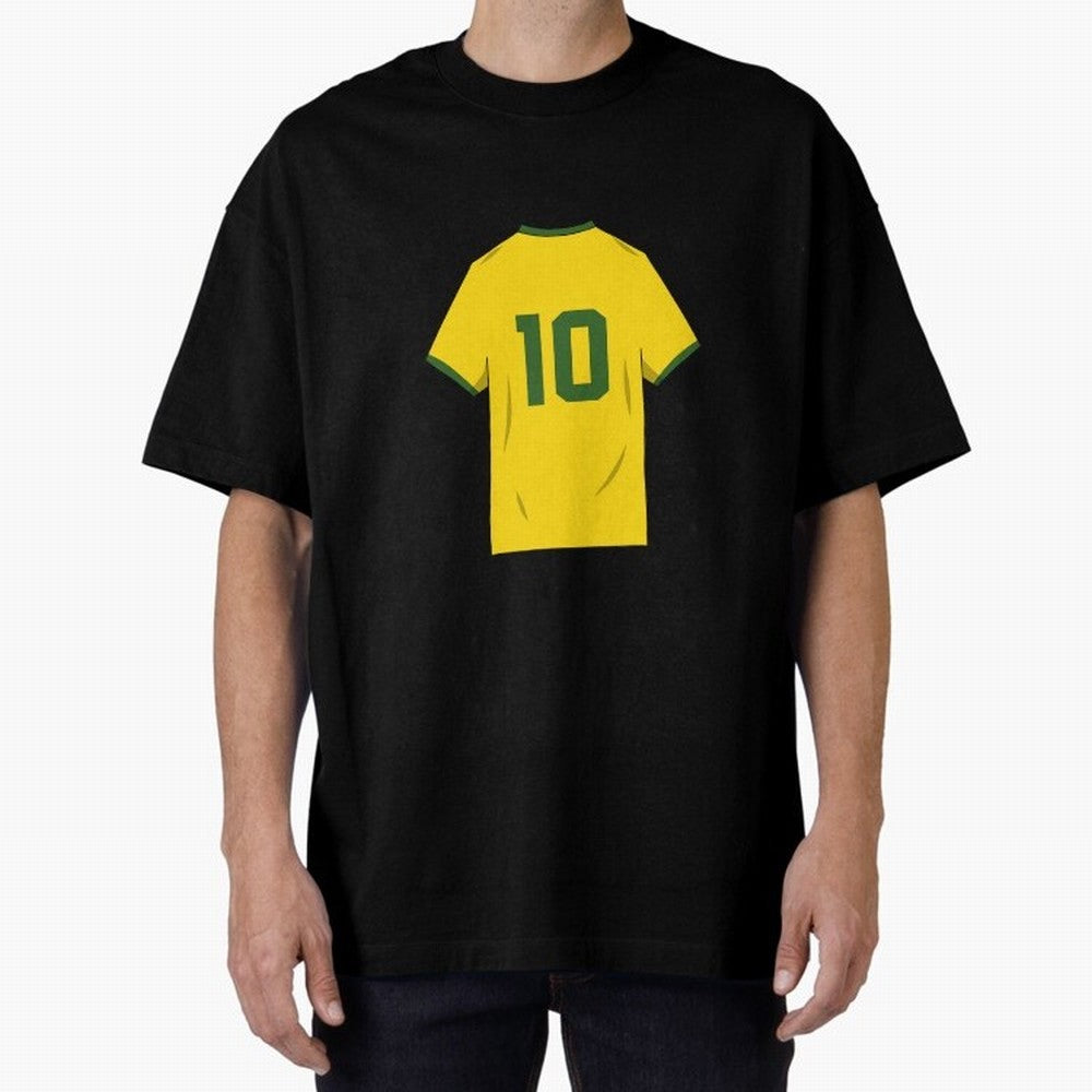Pele Classic World Cup Jersey Oversized T-Shirt Make the Season About Global Football Passion for FIFA World Cup 2026, Featuring Messi, Brazil, Portugal and Argentina, Football Festival Excitement, Trophy Ambitions, Country Rivalries and Star