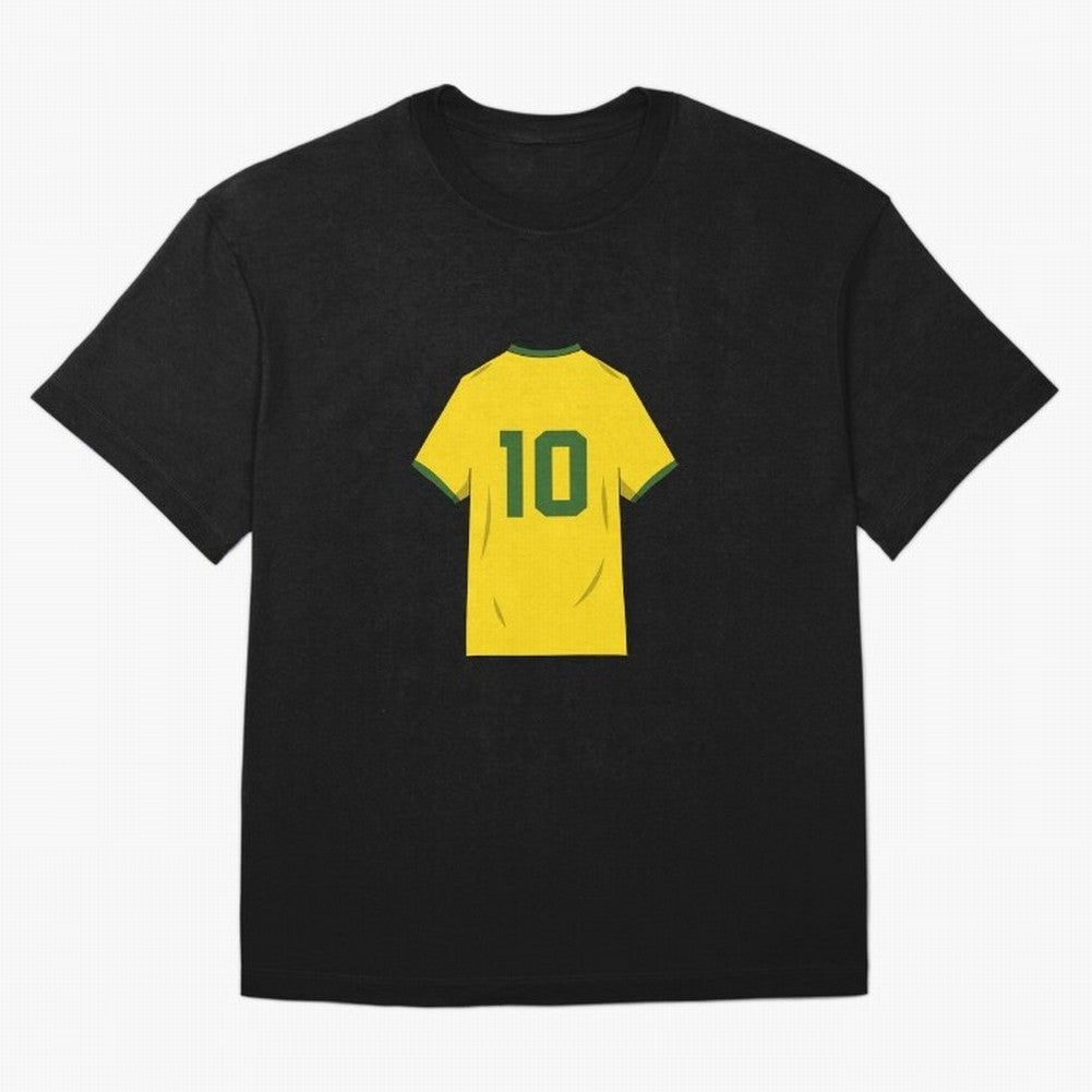 Pele Classic World Cup Jersey Oversized T-Shirt Make the Season About Global Football Passion for FIFA World Cup 2026, Featuring Messi, Brazil, Portugal and Argentina, Football Festival Excitement, Trophy Ambitions, Country Rivalries and Star