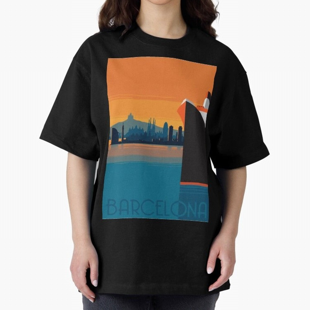Barcelona Spain Travel Classic T-Shirt Show Up for the Glory of FIFA World Cup 2026 for Fans of Messi and Cristiano Ronaldo and Brazil, Portugal and Argentina, Bringing Football Passion, Legendary Performances, Festival Vibes and Supporter