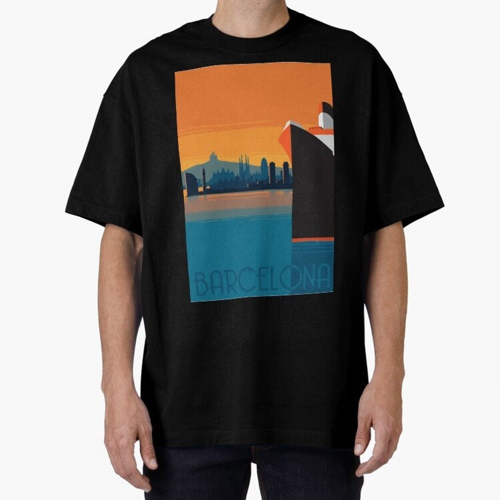 Barcelona Spain Travel Classic T-Shirt Show Up for the Glory of FIFA World Cup 2026 for Fans of Messi and Cristiano Ronaldo and Brazil, Portugal and Argentina, Bringing Football Passion, Legendary Performances, Festival Vibes and Supporter