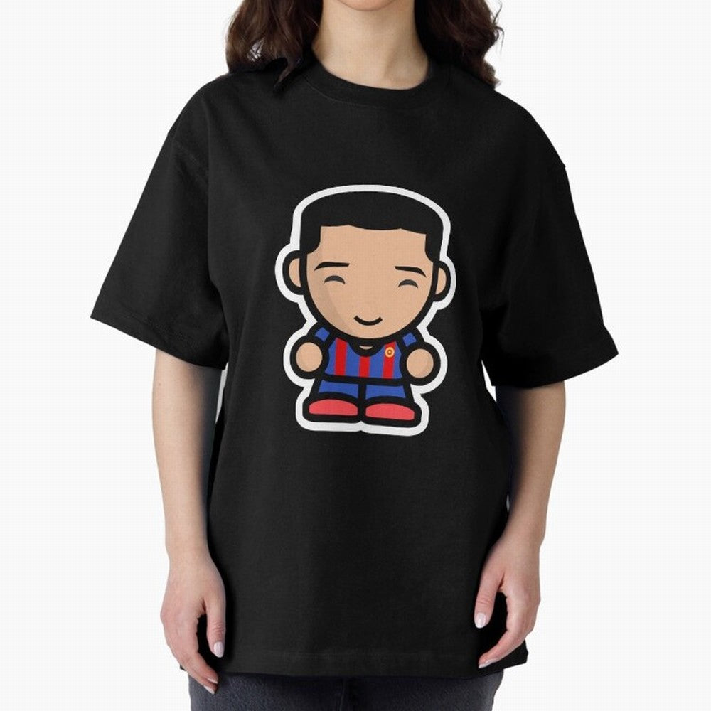 Happy Luis Suarez (Barcelona) Essential T-Shirt Remember Iconic Moments from Global Football Passion for FIFA World Cup 2026 Group Stage, Centered on CR7 and Messi, France and Portugal, Sports Nostalgia, International Competition, Famous Players