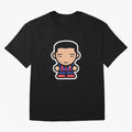 Happy Luis Suarez (Barcelona) Essential T-Shirt Remember Iconic Moments from Global Football Passion for FIFA World Cup 2026 Group Stage, Centered on CR7 and Messi, France and Portugal, Sports Nostalgia, International Competition, Famous Players