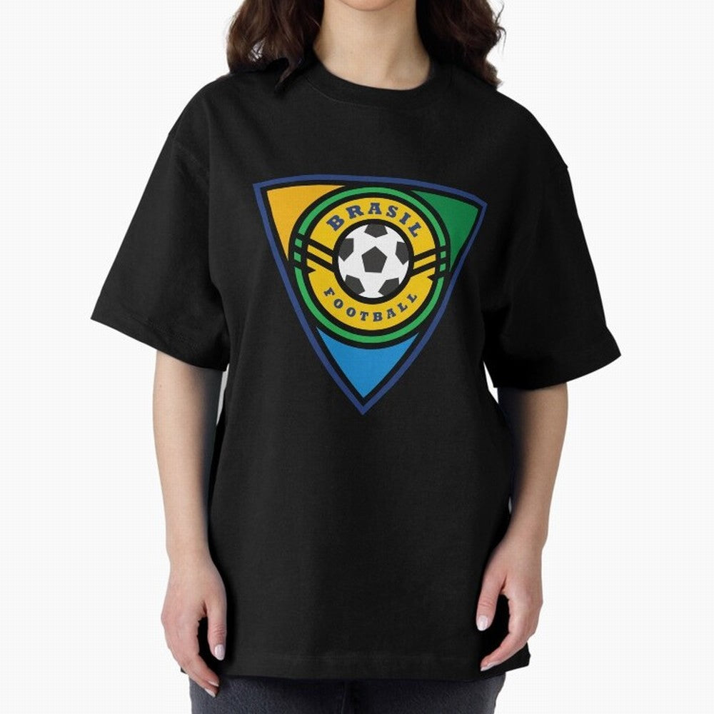 Brazil football emblem Essential T-Shirt Celebrate Fan Culture around Global Football Passion for FIFA World Cup 2026 USA Canada Mexico, Built around Neymar, Argentina and Brazil, Football Passion, Legendary Performances, Festival Vibes and