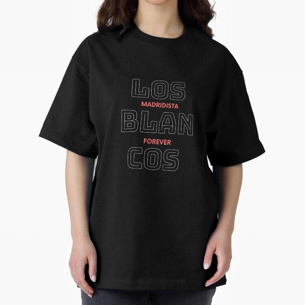 Madridista Forever Oversized T-Shirt Turn Up for the FIFA World Cup 2026 Journey through Messi, Neymar and Mbappe Highlights, France and Portugal Pride, Championship Spirit, Famous Goals, Roaring Crowds and International Football Unity; Ideal for