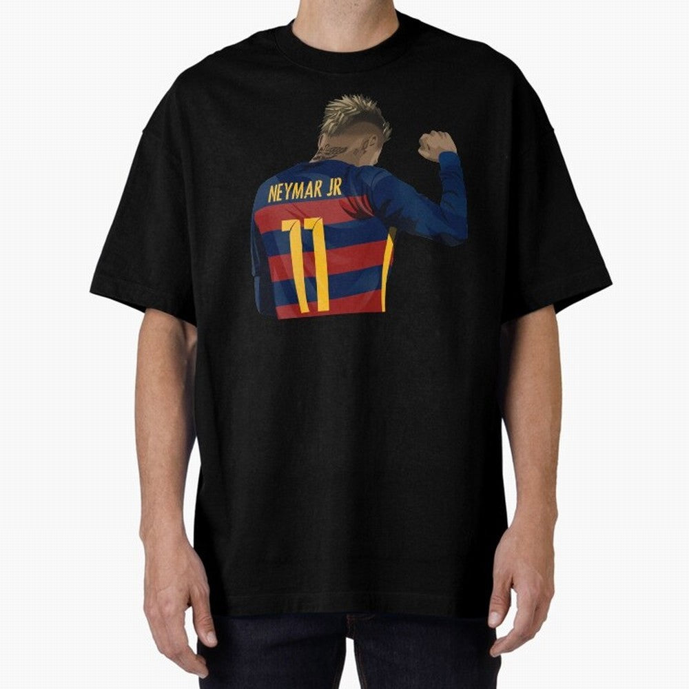 Neymar Oversized T-Shirt Show Your Stadium Side during FIFA World Cup 2026 Group Stage for Fans of Mbappe and Neymar and Argentina, Bringing Global Supporter Spirit, Legendary Goals, National Colors and Tournament Celebration; Perfect for Fans,