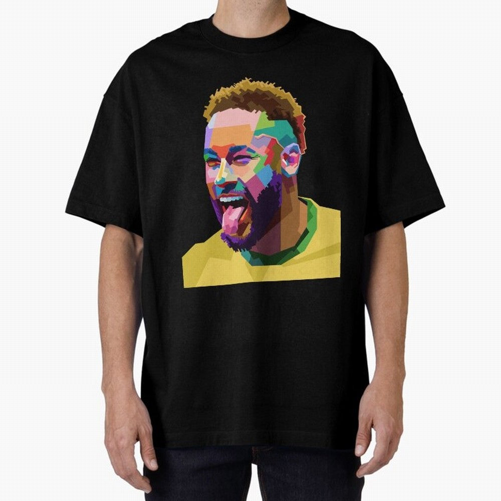Neymar Brazil Squad Team Pop Art Classic T-Shirt Bring Global Football Passion for FIFA World Cup 2026 Group Stage, Filled with CR7, Brazil, Supporter Pride, Iconic Celebrations, Legendary Names and Global Match Day Energy; Perfect for Fans,