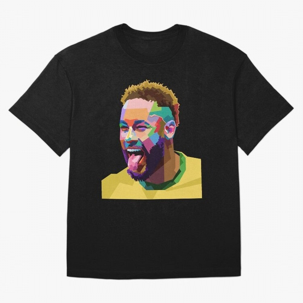 Neymar Brazil Squad Team Pop Art Classic T-Shirt Bring Global Football Passion for FIFA World Cup 2026 Group Stage, Filled with CR7, Brazil, Supporter Pride, Iconic Celebrations, Legendary Names and Global Match Day Energy; Perfect for Fans,