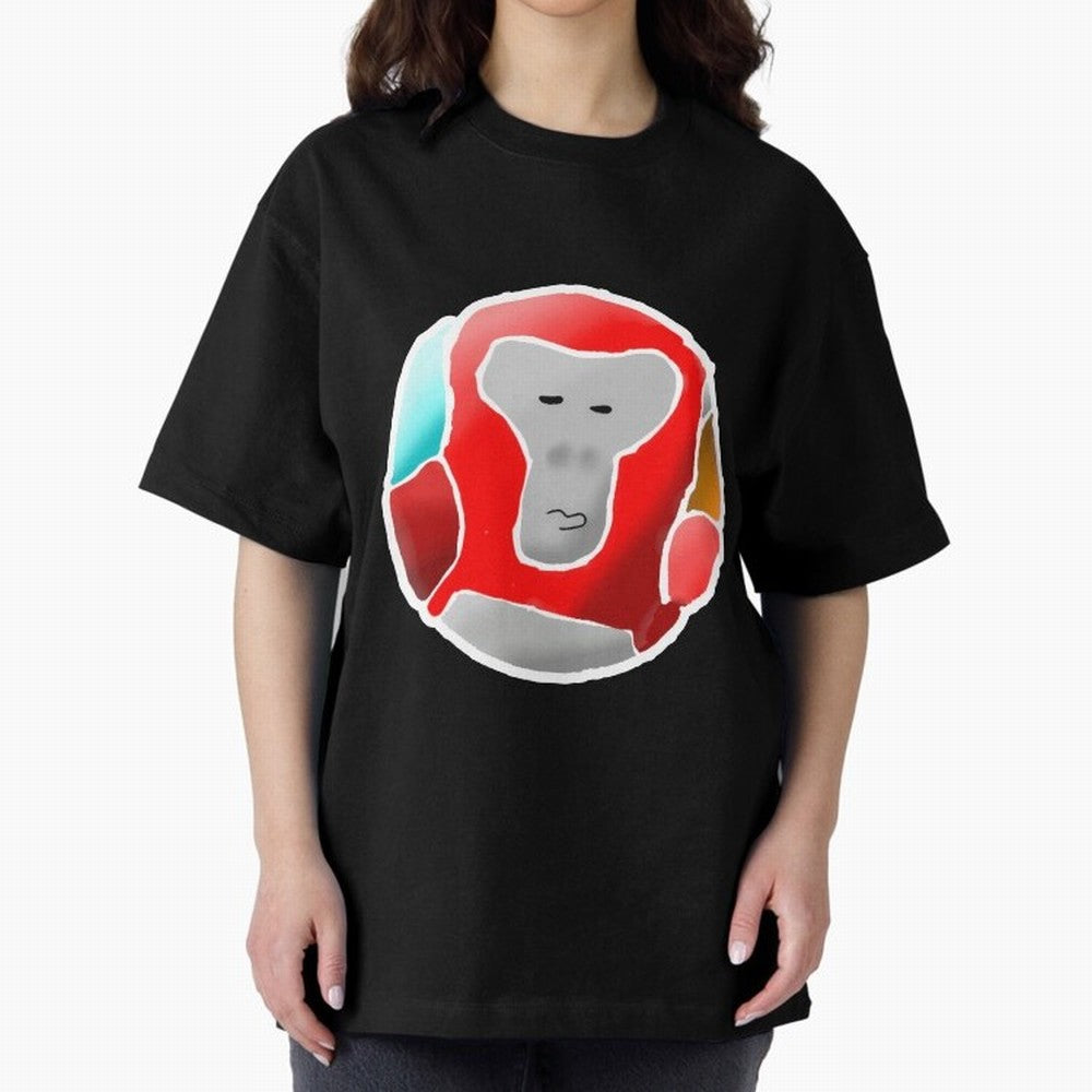 Gorilla Tag red soccer ball Gorilla Oversized T-Shirt Follow the Road to FIFA World Cup 2026 Spirit, Inspired by Argentina, France and Brazil, Neymar, Haaland and Cristiano Ronaldo, Football Passion, Legendary Performances, Festival Vibes and