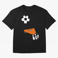 Football FOX Oversized T-Shirt Celebrate Classic Football Spirit in FIFA World Cup 2026 USA Canada Mexico for Fans of Haaland and England, Bringing Football Festival Excitement, Trophy Ambitions, Country Rivalries and Star Player Buzz; Great for