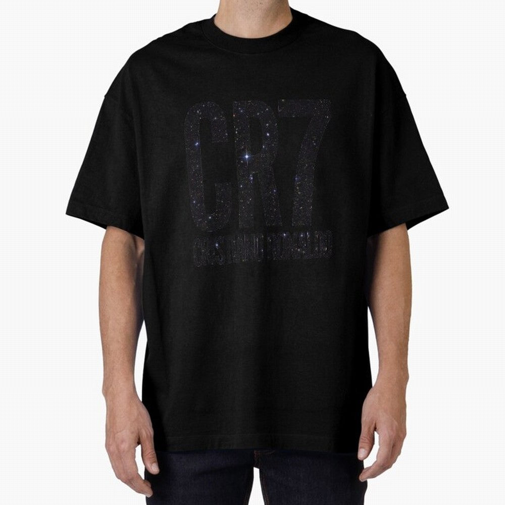 cr7 art 2 Oversized T-Shirt Make Memories around FIFA World Cup 2026 Group Stage for Fans of Mbappe and Neymar and Argentina, France and Brazil, Bringing Global Supporter Spirit, Legendary Goals, National Colors and Tournament Celebration; Great