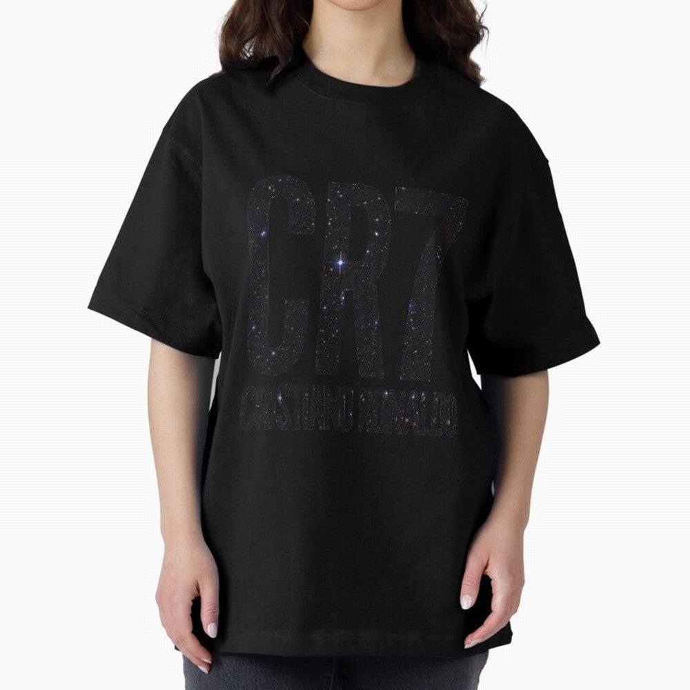 cr7 art 2 Oversized T-Shirt Make Memories around FIFA World Cup 2026 Group Stage for Fans of Mbappe and Neymar and Argentina, France and Brazil, Bringing Global Supporter Spirit, Legendary Goals, National Colors and Tournament Celebration; Great
