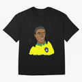 Ronaldinho Brazil Football Ball Life Classic T-Shirt Honor Football Greatness during the FIFA World Cup 2026 Journey through CR7 and Messi Highlights, Portugal Pride, Championship Spirit, Famous Goals, Roaring Crowds and International Football