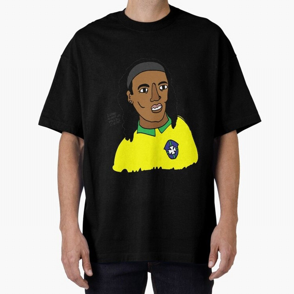 Ronaldinho Brazil Football Ball Life Classic T-Shirt Honor Football Greatness during the FIFA World Cup 2026 Journey through CR7 and Messi Highlights, Portugal Pride, Championship Spirit, Famous Goals, Roaring Crowds and International Football