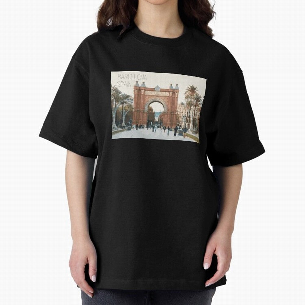 Barcelona Print Classic T-Shirt Celebrate Supporters United by Global Football Passion for FIFA World Cup 2026, Capturing Neymar, England, Retro Football Energy, Iconic Rivalries, Trophy Chase Drama and Stadium Atmosphere; Perfect for Supporters