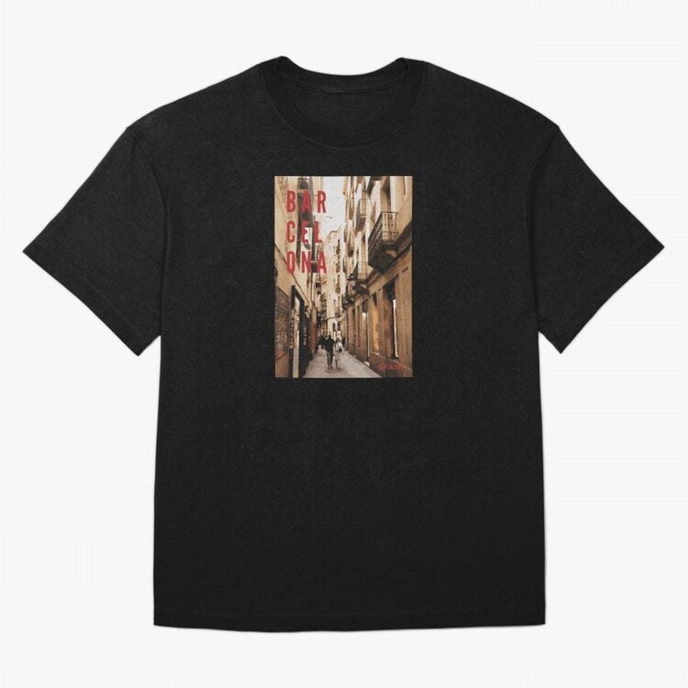 Barcelona Print Classic T-Shirt Bring a Vintage Feel to FIFA World Cup 2026 for Fans of Messi and Cristiano Ronaldo and Spain, Bringing Fan Favorite Moments, National Team Passion, Big Match Drama and Soccer History; Ideal for Football Dads,
