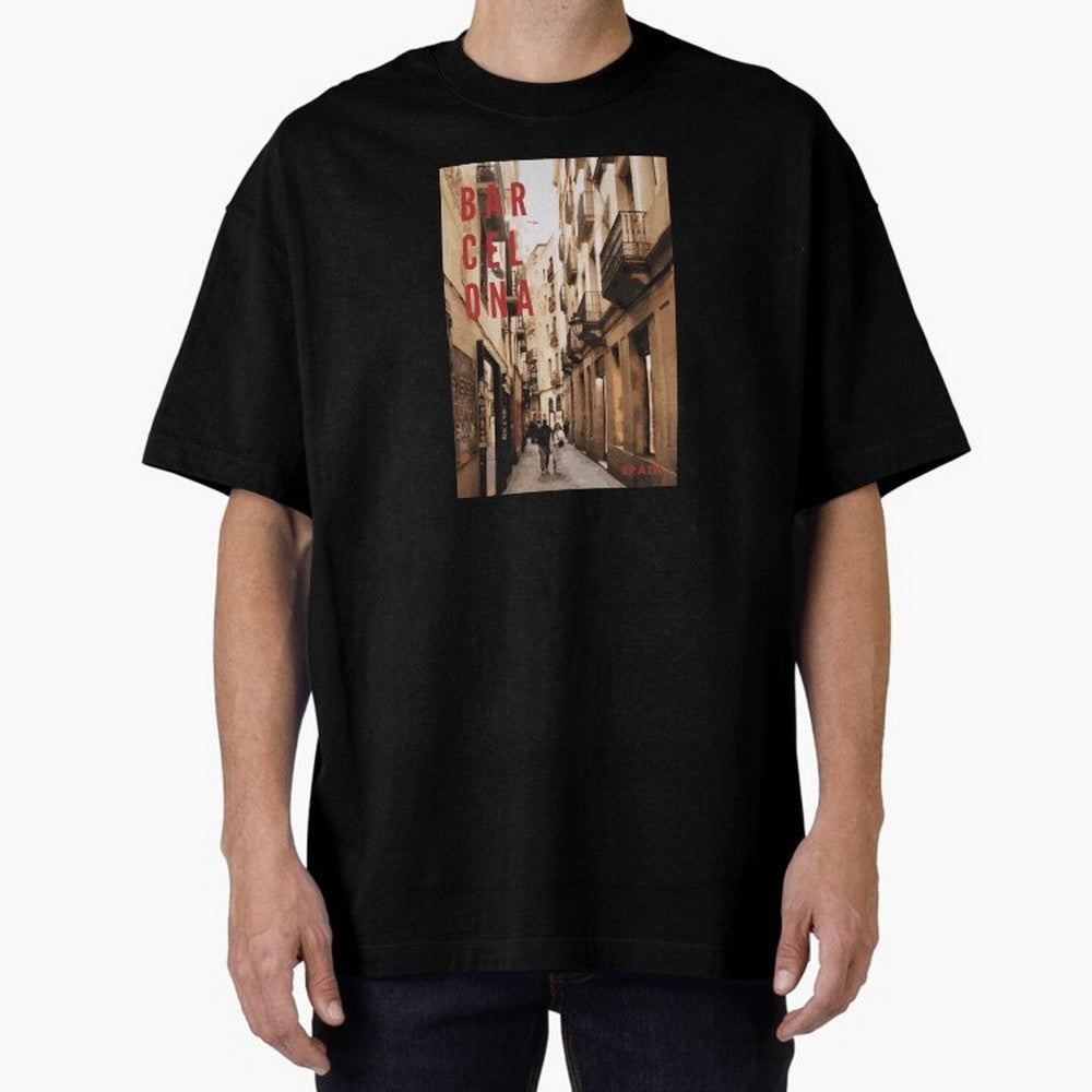 Barcelona Print Classic T-Shirt Bring a Vintage Feel to FIFA World Cup 2026 for Fans of Messi and Cristiano Ronaldo and Spain, Bringing Fan Favorite Moments, National Team Passion, Big Match Drama and Soccer History; Ideal for Football Dads,