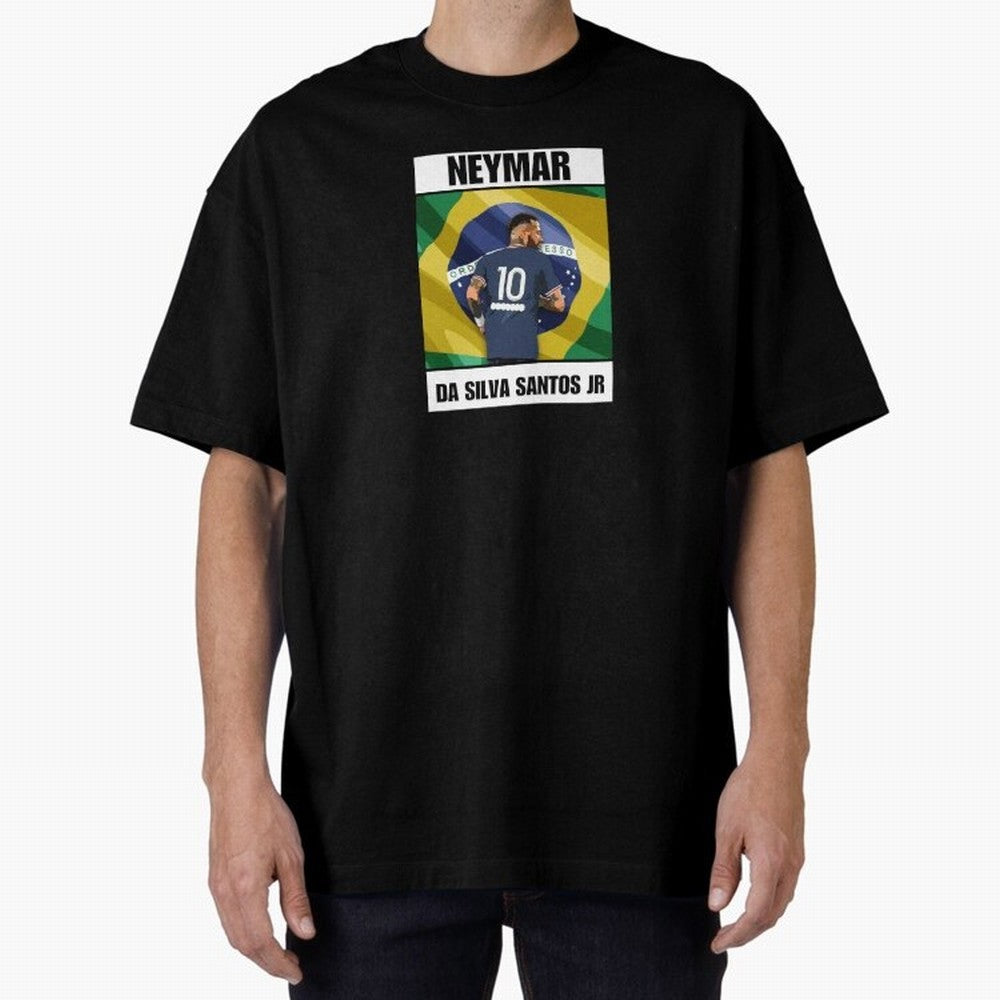 El Ney Oversized T-Shirt Bring a Champion Mindset to the FIFA World Cup 2026 USA Canada Mexico Journey through Messi, Neymar and Mbappe Highlights, Spain and Netherlands Pride, Fan Favorite Moments, National Team Passion, Big Match Drama and Soccer