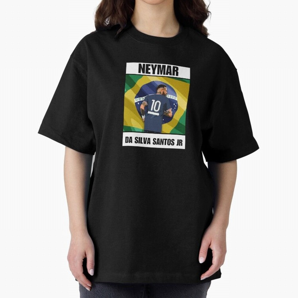 El Ney Oversized T-Shirt Bring a Champion Mindset to the FIFA World Cup 2026 USA Canada Mexico Journey through Messi, Neymar and Mbappe Highlights, Spain and Netherlands Pride, Fan Favorite Moments, National Team Passion, Big Match Drama and Soccer