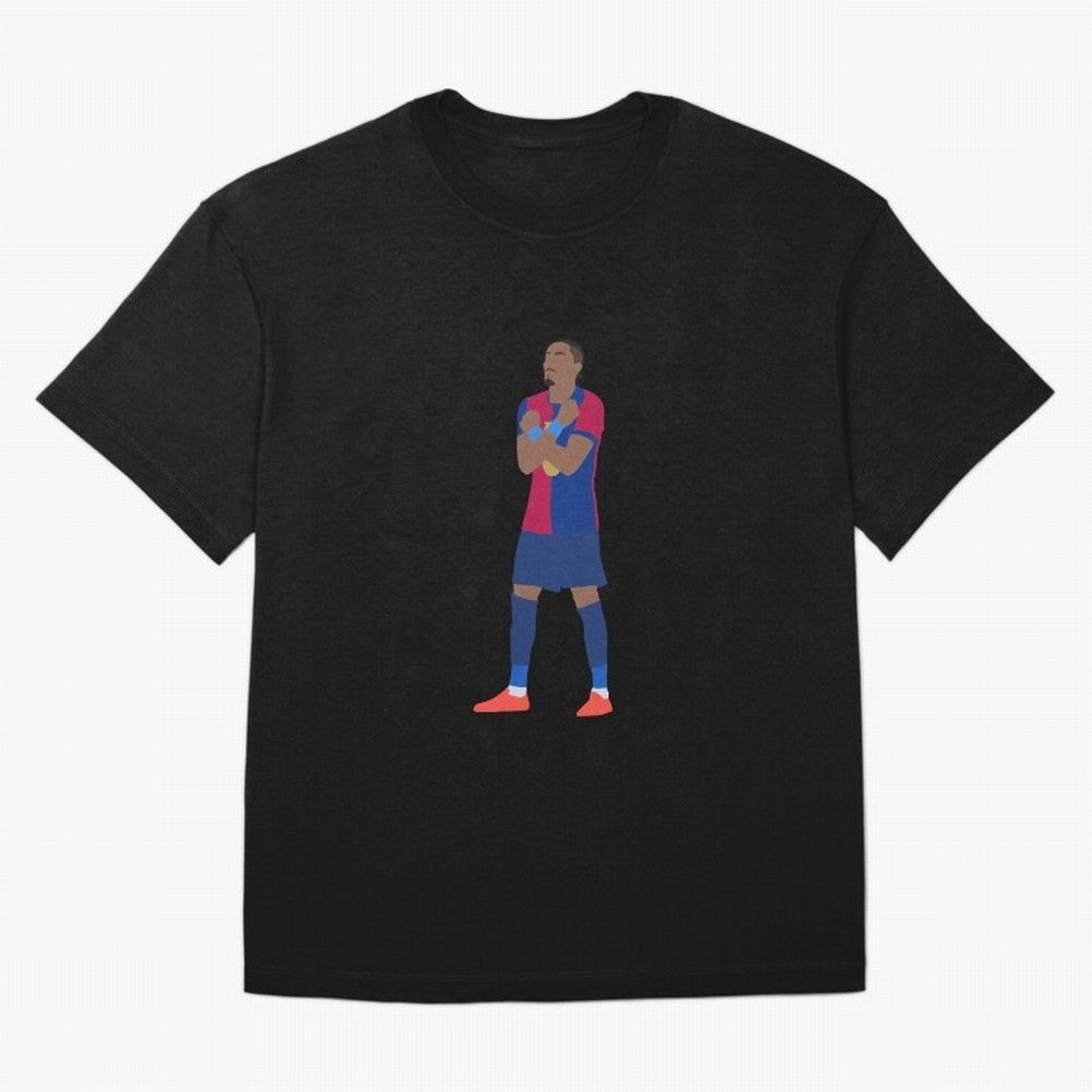 Raphinha Barcelona Celebration Classic T-Shirt Upgrade FIFA World Cup 2026 Group Stage Spirit, Highlighting Netherlands, Cristiano Ronaldo, Match Day Excitement, Supporter Culture, Golden Goals and Global Football Passion; Made for Collectors Who