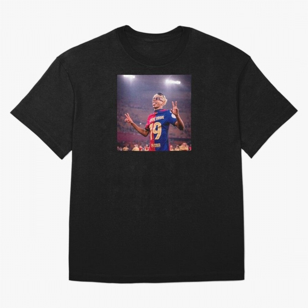 Lamine Yamal Oversized T-Shirt Share FIFA World Cup 2026 Spirit, Featuring Argentina, France and Brazil, Neymar, Stadium Memories, Football Loyalty, International Chants and Championship Tradition; Great for Supporters Who Love Legendary Players,