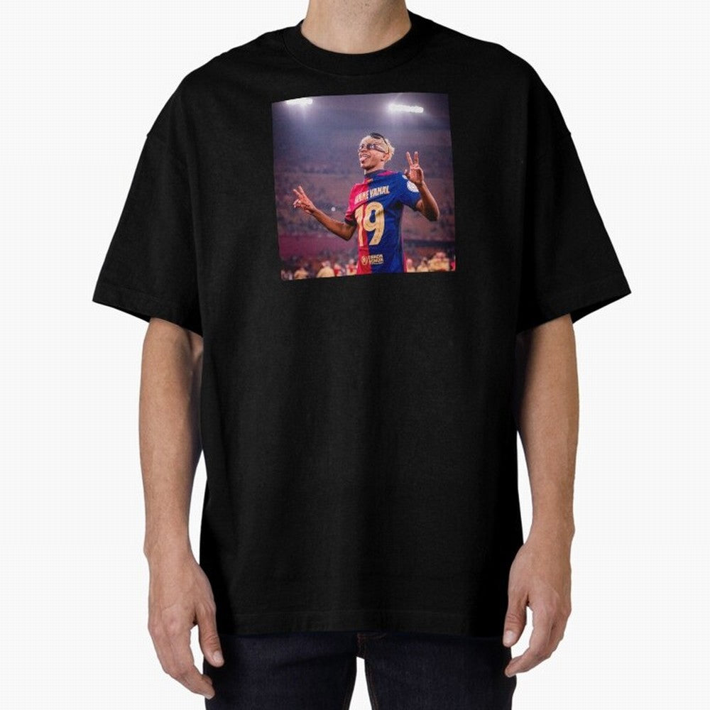 Lamine Yamal Oversized T-Shirt Share FIFA World Cup 2026 Spirit, Featuring Argentina, France and Brazil, Neymar, Stadium Memories, Football Loyalty, International Chants and Championship Tradition; Great for Supporters Who Love Legendary Players,