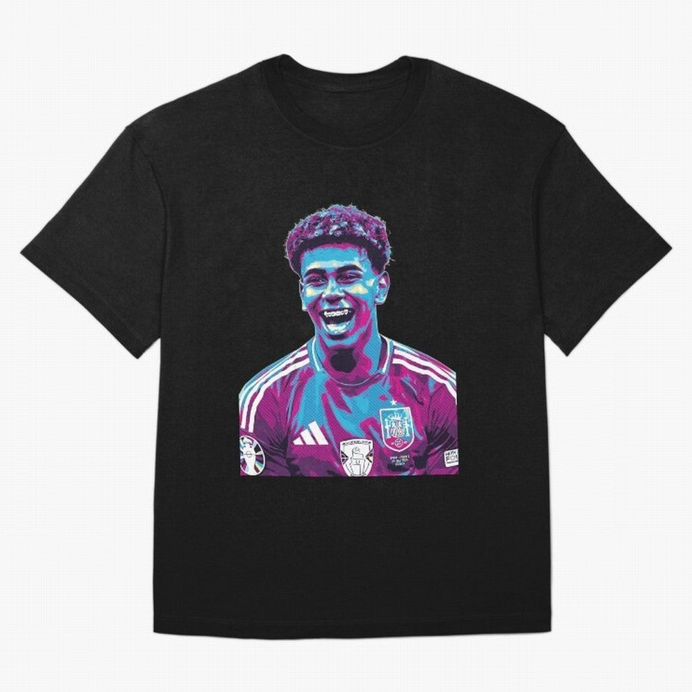 lamine yamal laugh Classic T-Shirt Bring a Champion Mindset to FIFA World Cup 2026 USA Canada Mexico Driven by Mbappe, England, France and Netherlands Energy, Retro Football Energy, Iconic Rivalries, Trophy Chase Drama and Stadium Atmosphere; Ideal