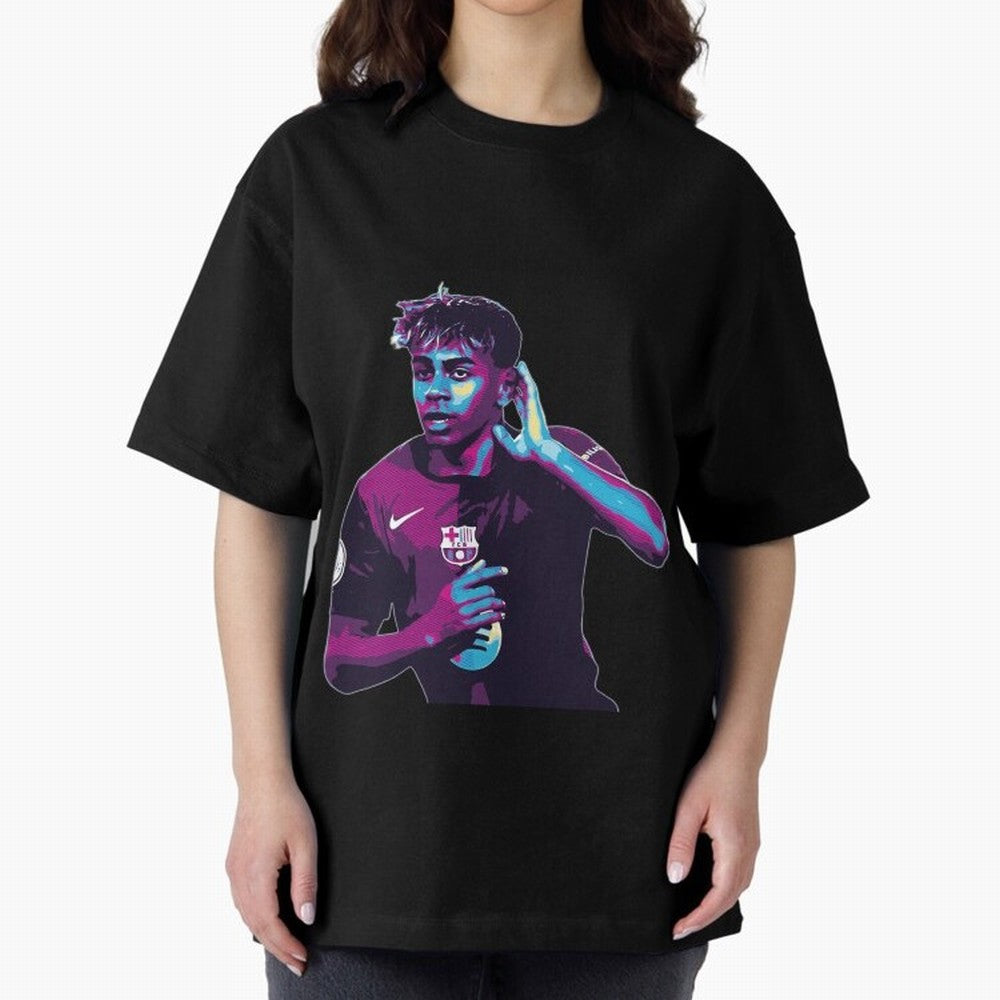Lamine Yamal goal celebration Oversized T-Shirt Carry the Dream of Match Day Hype around FIFA World Cup 2026 USA Canada Mexico, Cristiano Ronaldo, Spain and Netherlands, Champion Mindset, Group Stage Buzz, Knockout Tension and Passionate Fan