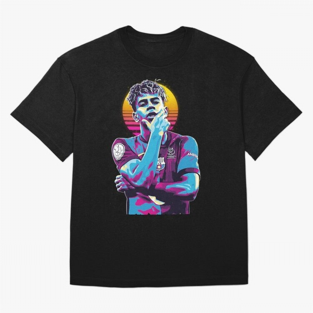 Lamine Yamal goal celebration Classic T-Shirt Honor the Football Icons of FIFA World Cup 2026 for Fans of Cristiano Ronaldo and Germany, Bringing Football Festival Excitement, Trophy Ambitions, Country Rivalries and Star Player Buzz; Ideal for