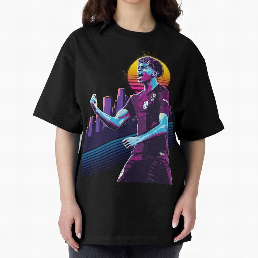 Lamine Yamal celebration 3 Oversized T-Shirt Carry the FIFA World Cup 2026 Group Stage Journey through Mbappe and Neymar Highlights, France Pride, Champion Mindset, Group Stage Buzz, Knockout Tension and Passionate Fan Culture; Perfect for Fans,