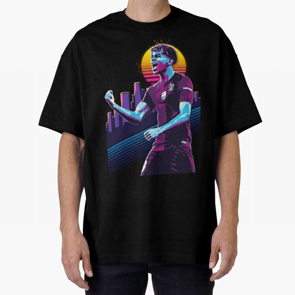 Lamine Yamal celebration 3 Oversized T-Shirt Carry the FIFA World Cup 2026 Group Stage Journey through Mbappe and Neymar Highlights, France Pride, Champion Mindset, Group Stage Buzz, Knockout Tension and Passionate Fan Culture; Perfect for Fans,