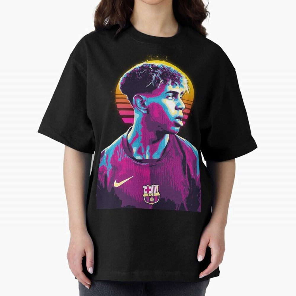 Lamine Yamal youn player the best Oversized T-Shirt Build FIFA World Cup 2026 Highlighting Haaland, France Energy, Sports Nostalgia, International Competition, Famous Players and Unforgettable Victories; Ideal for Passionate Fans Who Love Underdog