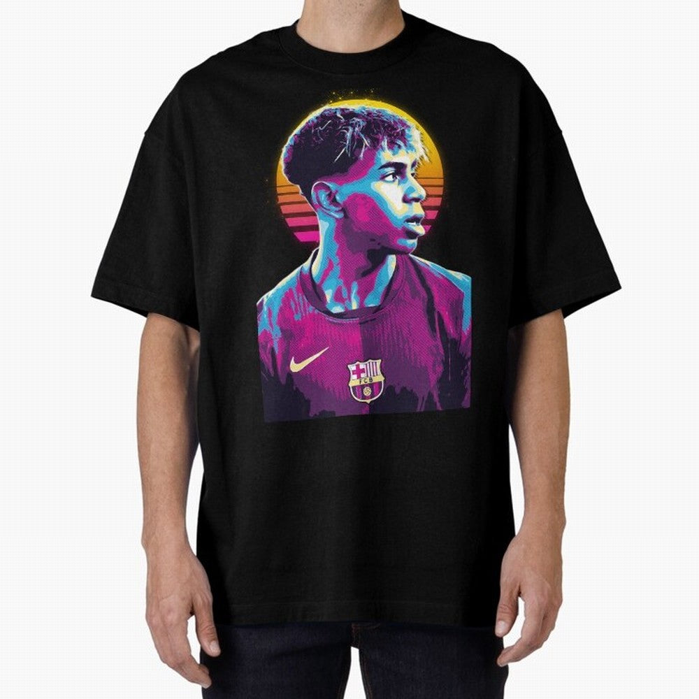 Lamine Yamal youn player the best Oversized T-Shirt Build FIFA World Cup 2026 Highlighting Haaland, France Energy, Sports Nostalgia, International Competition, Famous Players and Unforgettable Victories; Ideal for Passionate Fans Who Love Underdog