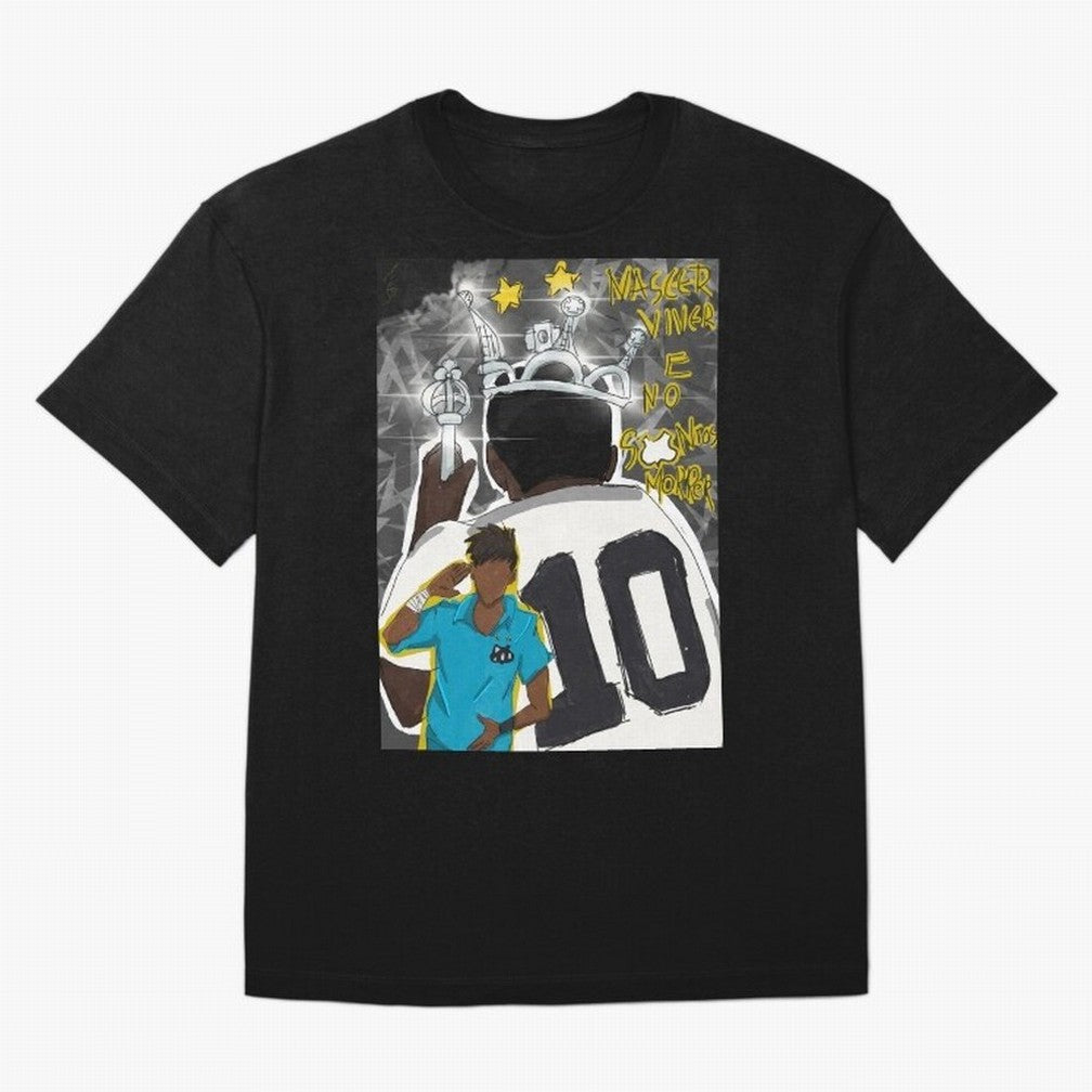 Santos FC - The royalty of soccer. Classic T-Shirt Bring FIFA World Cup 2026 Group Stage for Fans of Messi and Argentina, France and Brazil, Bringing Championship Spirit, Famous Goals, Roaring Crowds and International Football Unity; Ideal for Fans