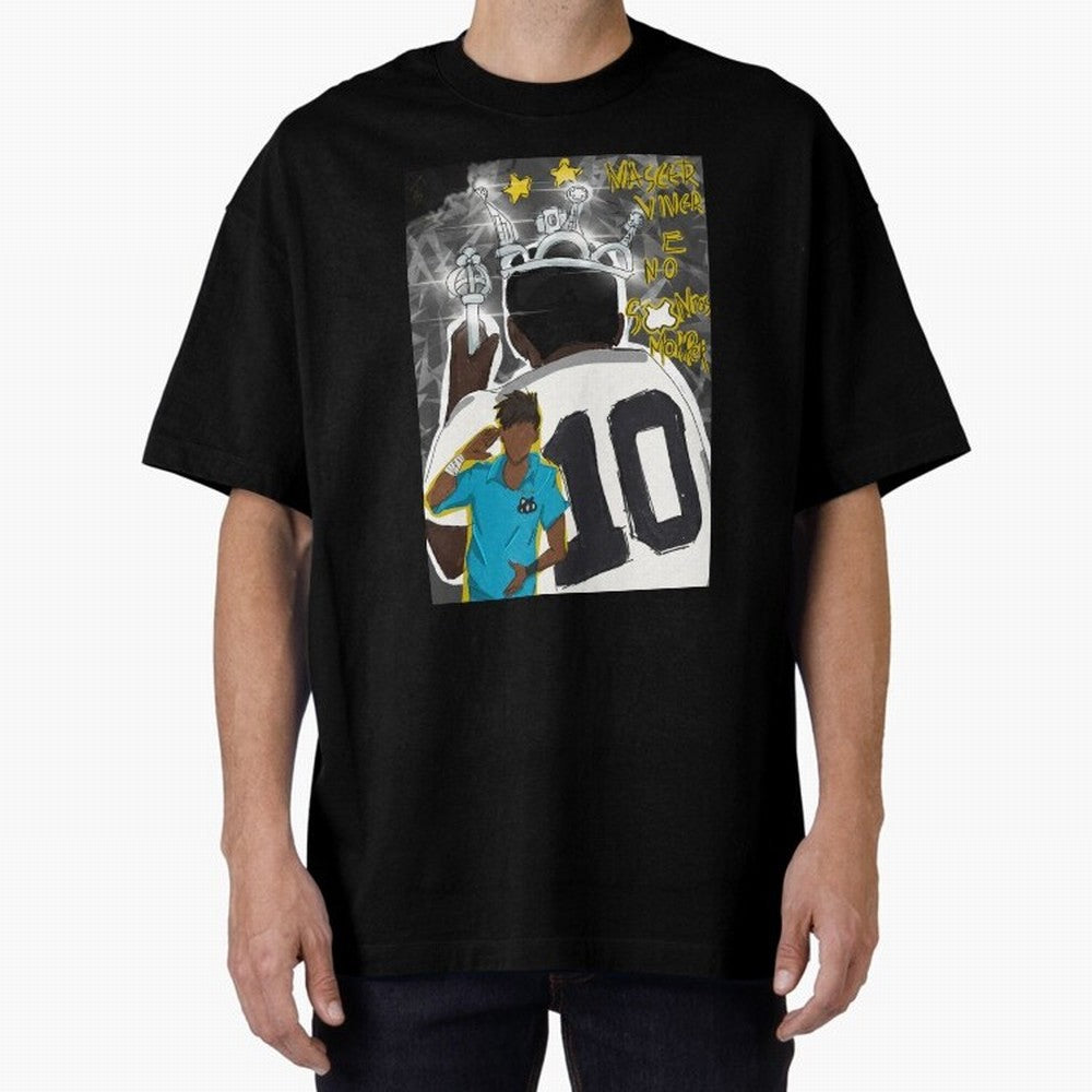Santos Futebol Clube - Soccer's royalty - Pel¨¦ - Neymar Classic T-Shirt Make Your Look Match FIFA World Cup 2026 Group Stage Spirit, Filled with Portugal, Spain and Germany, Mbappe, Tournament Hype, Historic Matchups, Family Viewing Parties and