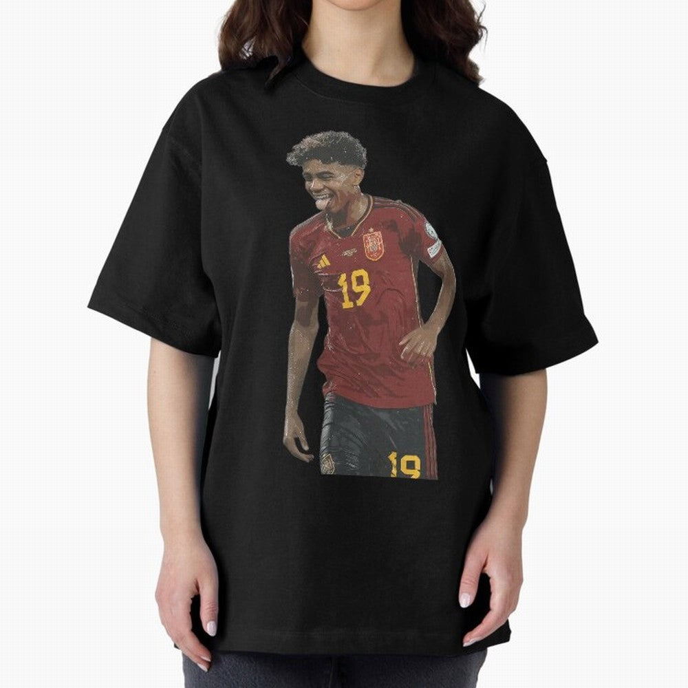 Lamine Yamal Oversized T-Shirt Get Ready for the FIFA World Cup 2026 Journey through Mbappe and Neymar Highlights, Brazil, Portugal and Argentina Pride, Football History, Final Match Energy, Crowd Noise and Once in a Lifetime Moments; Perfect for