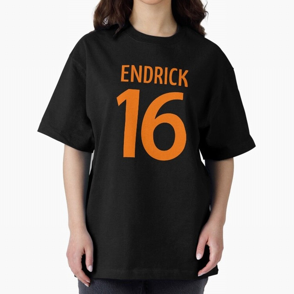 Football Player #16 | Soccer Sports (Orange Design) Classic T-Shirt Join the Global Buzz around Match Day Hype around FIFA World Cup 2026 Group Stage, Messi and Cristiano Ronaldo, Portugal, Champion Mindset, Group Stage Buzz, Knockout Tension and