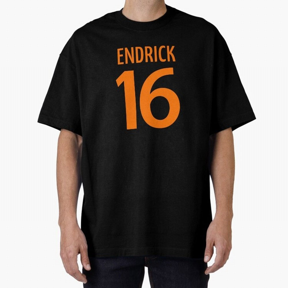 Football Player #16 | Soccer Sports (Orange Design) Classic T-Shirt Join the Global Buzz around Match Day Hype around FIFA World Cup 2026 Group Stage, Messi and Cristiano Ronaldo, Portugal, Champion Mindset, Group Stage Buzz, Knockout Tension and