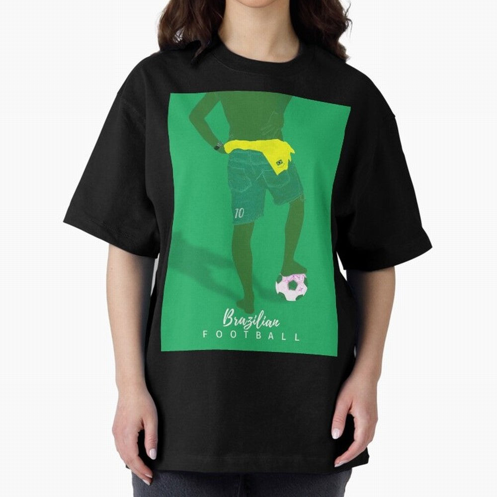 Brazilian Football Tribute Classic T-Shirt Show Your Tournament Heart for FIFA World Cup 2026 Group Stage for Fans of CR7 and Messi and Portugal, Spain and Germany, Bringing Goal Celebration Energy, Supporter Heritage, Football Icons and Worldwide