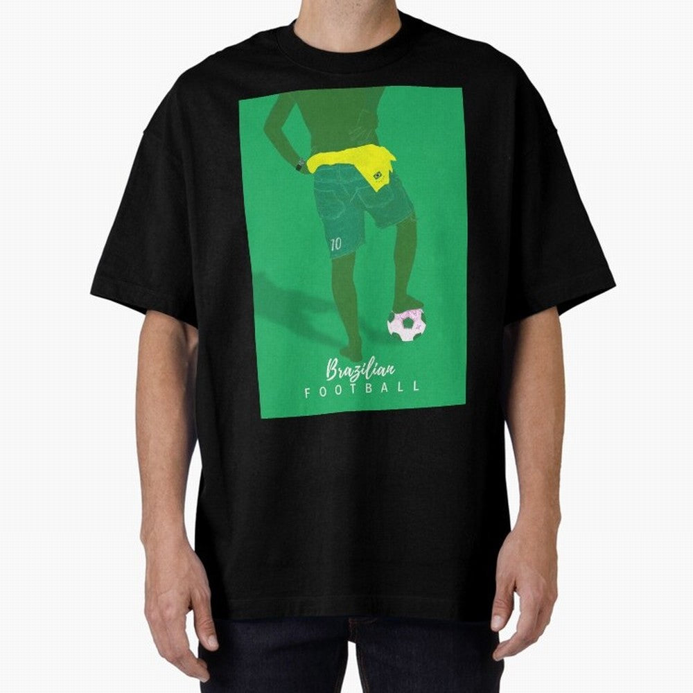 Brazilian Football Tribute Classic T-Shirt Show Your Tournament Heart for FIFA World Cup 2026 Group Stage for Fans of CR7 and Messi and Portugal, Spain and Germany, Bringing Goal Celebration Energy, Supporter Heritage, Football Icons and Worldwide