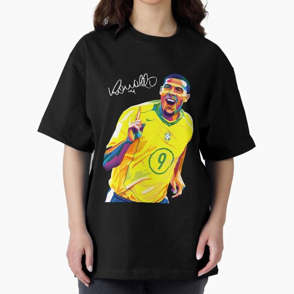 Ronaldo 9 Wpap Pop Art Oversized T-Shirt Represent Fans Who Live for FIFA World Cup 2026 Group Stage Spirit, Featuring England and Germany, Messi, CR7 and Mbappe, Stadium Memories, Football Loyalty, International Chants and Championship Tradition;