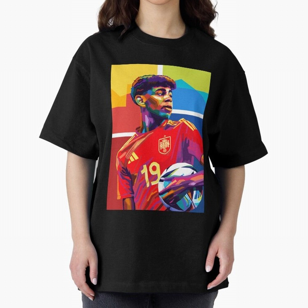 Lamine Yamal Football Wpap Art Classic T-Shirt Live for the Drama of Match Day Hype around FIFA World Cup 2026, Haaland and Mbappe, Netherlands, Game Day Rituals, Football Legends, Country Pride and the Road to the Final; Perfect for Fans,