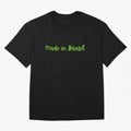 Made in Brazil Oversized T-Shirt Bring Champion Energy into FIFA World Cup 2026 USA Canada Mexico Spirit, Featuring Argentina, CR7, Football Festival Excitement, Trophy Ambitions, Country Rivalries and Star Player Buzz; Created for Match Day