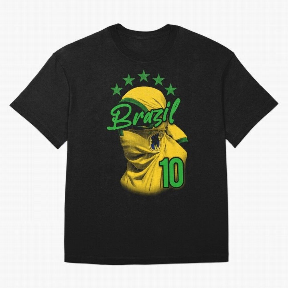 Design Brazil 10 Classic T-Shirt Follow the Final Road of FIFA World Cup 2026 Inspired by Haaland, France Energy, Football History, Final Match Energy, Crowd Noise and Once in a Lifetime Moments; Perfect for Fans, Collectors, Family Gatherings,