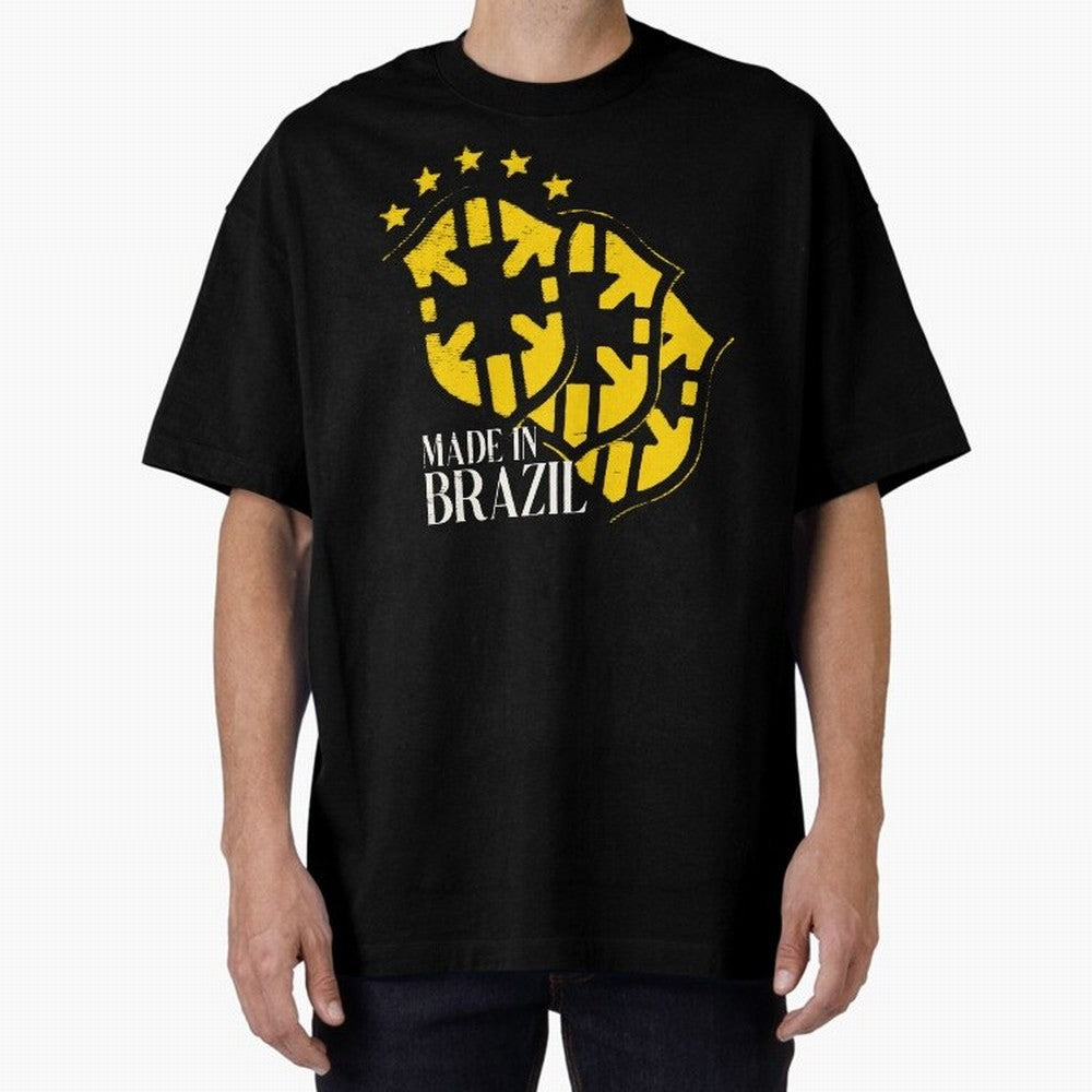 Design Made in Brazil Classic T-Shirt Celebrate Fan Culture around FIFA World Cup 2026 Group Stage for Fans of Mbappe and Portugal, Spain and Germany, Bringing Tournament Hype, Historic Matchups, Family Viewing Parties and Global Sports Pride;